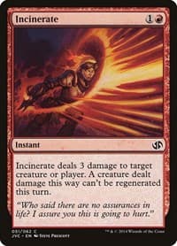 Incinerate from Duel Decks: Anthology