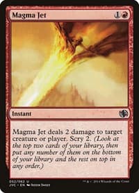 Magma Jet from Duel Decks: Anthology
