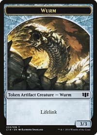 Wurm (033) // Goat Double-sided Token from Commander 2014