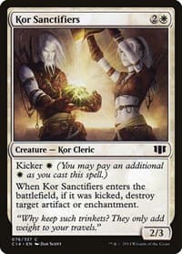 Kor Sanctifiers from Commander 2014