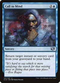 Call to Mind from Commander 2014