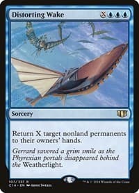 Distorting Wake from Commander 2014
