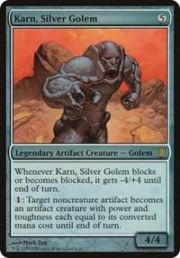 Karn, Silver Golem (Commander's Arsenal) from Oversize Cards