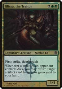 Glissa, the Traitor (Commander's Arsenal) from Oversize Cards