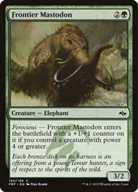 Frontier Mastodon from Fate Reforged