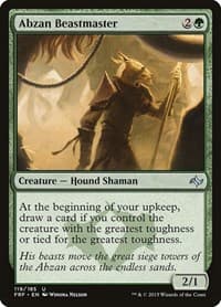 Abzan Beastmaster from Fate Reforged