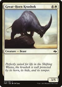 Great-Horn Krushok from Fate Reforged