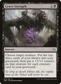 Grave Strength from Fate Reforged