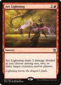 Arc Lightning from Ugin's Fate Promos