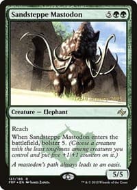 Sandsteppe Mastodon from Prerelease Cards
