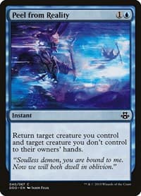 Peel from Reality from Duel Decks: Elspeth vs. Kiora