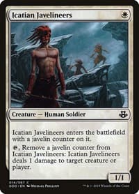 Icatian Javelineers from Duel Decks: Elspeth vs. Kiora