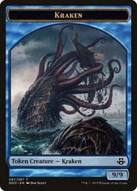 Kraken Token from Duel Decks: Elspeth vs. Kiora