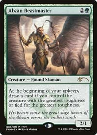 Abzan Beastmaster from FNM Promos