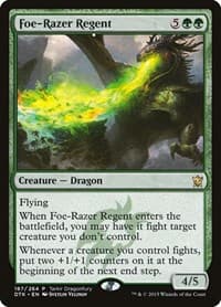 Foe-Razer Regent from Tarkir Dragonfury Promos
