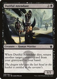 Dutiful Attendant from Dragons of Tarkir