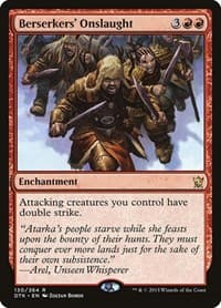 Berserkers' Onslaught from Dragons of Tarkir