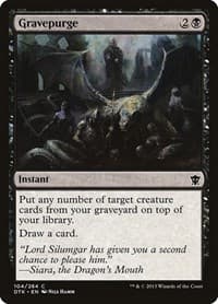 Gravepurge from Dragons of Tarkir