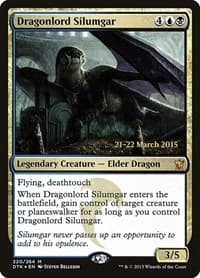 Dragonlord Silumgar from Prerelease Cards
