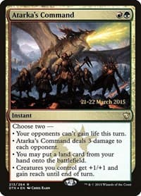 Atarka's Command from Prerelease Cards