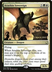 Arashin Sovereign from Prerelease Cards