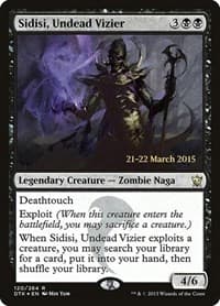 Sidisi, Undead Vizier from Prerelease Cards