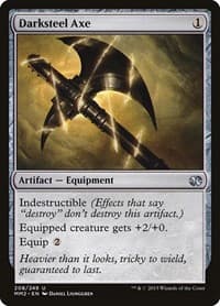 Darksteel Axe from Modern Masters 2015