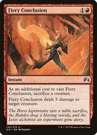 Fiery Conclusion from Magic Origins