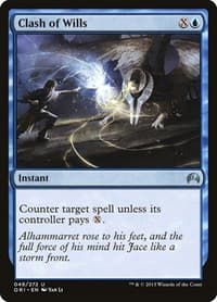 Clash of Wills from Magic Origins