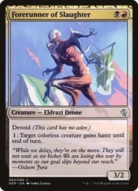Forerunner of Slaughter from Duel Decks: Zendikar vs. Eldrazi
