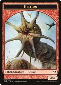 Hellion Token from Duel Decks: Zendikar vs. Eldrazi