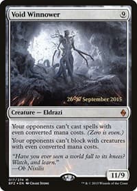 Void Winnower from Prerelease Cards