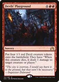 Devils' Playground from Shadows over Innistrad