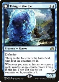 Thing in the Ice from Prerelease Cards