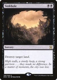 Sinkhole from Eternal Masters