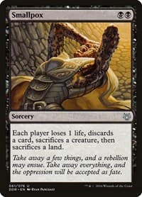Smallpox from Duel Decks: Nissa vs. Ob Nixilis