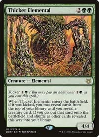 Thicket Elemental from Duel Decks: Nissa vs. Ob Nixilis