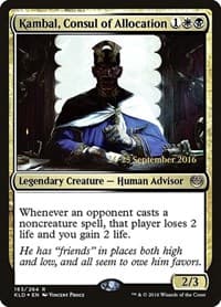 Kambal, Consul of Allocation from Prerelease Cards