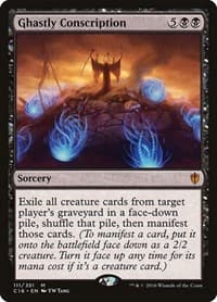 Ghastly Conscription from Commander 2016