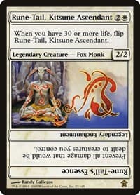 Rune-Tail, Kitsune Ascendant from Saviors of Kamigawa