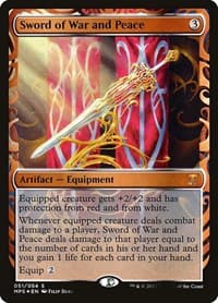 Sword of War and Peace from Masterpiece Series: Kaladesh Inventions