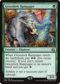Greenbelt Rampager from Aether Revolt