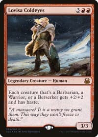 Lovisa Coldeyes from Duel Decks: Mind vs. Might