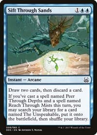 Sift Through Sands from Duel Decks: Mind vs. Might