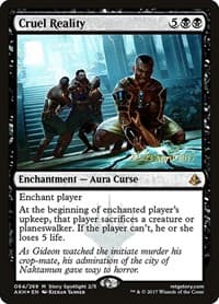 Cruel Reality from Prerelease Cards