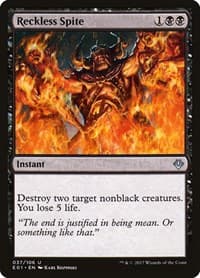 Reckless Spite from Archenemy: Nicol Bolas