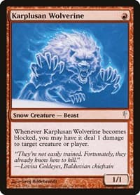 Karplusan Wolverine from Coldsnap