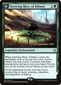 Growing Rites of Itlimoc (XLN) from Prerelease Cards