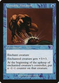 Unstable Mutation from Timeshifted