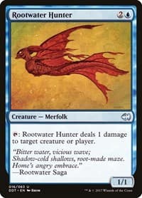 Rootwater Hunter from Duel Decks: Merfolk vs. Goblins